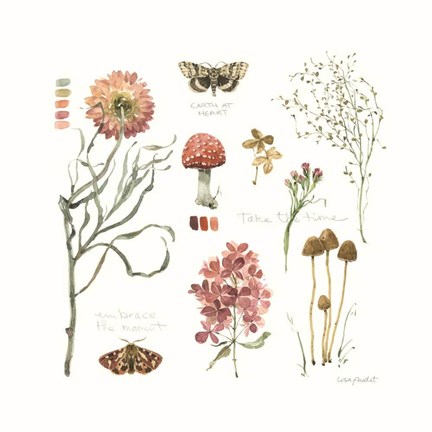 Framed Season's Study VIII Print