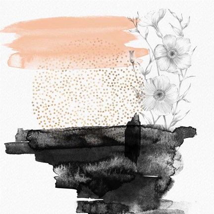 Framed Abstract Art Composition IV Print