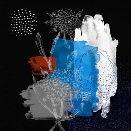 Framed Dream of a Flower Girl II Print