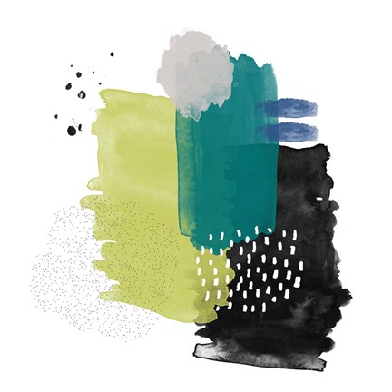 Framed Abstract Study Print