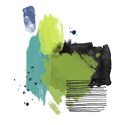 Framed Abstract Study IV Print