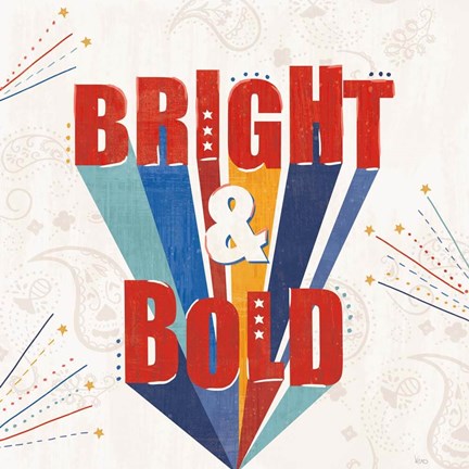 Framed Sparkle and Shine V Print