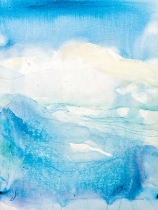 Framed Mountain Mist II Print