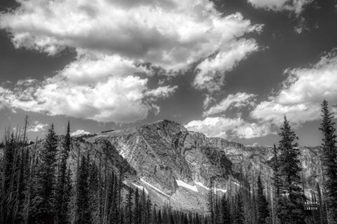 Framed Wyoming Blues Print