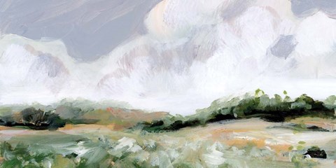 Framed Soft Summer Sky Print