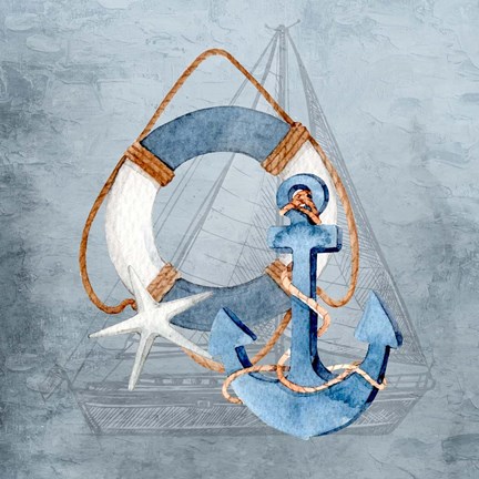 Framed On the Coast 2 Print