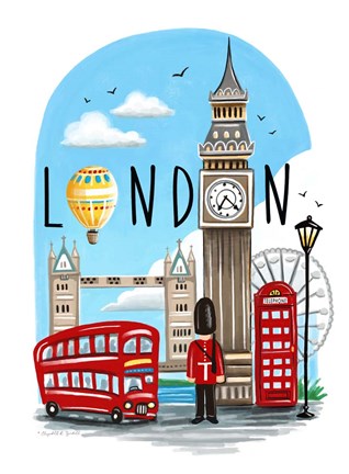 Framed London Print