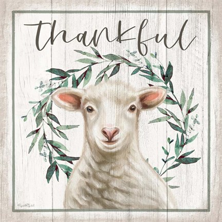 Framed Thankful Print