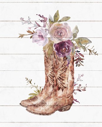 Framed Boots Print