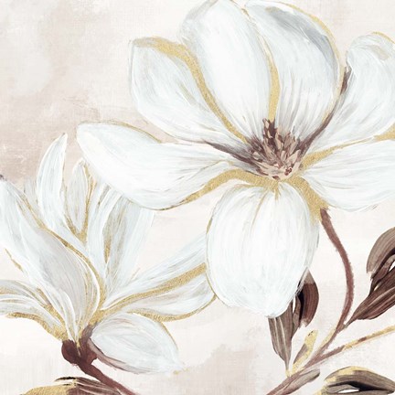 Framed Elegant Magnolia Print