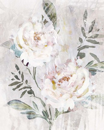 Framed Abstract Peony III Print