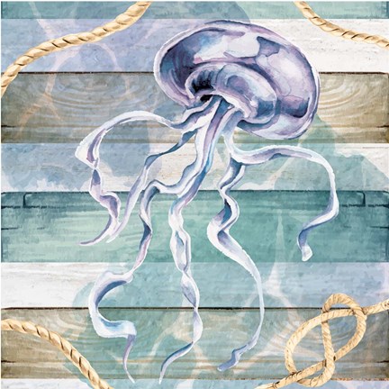 Framed Jellyfish Print