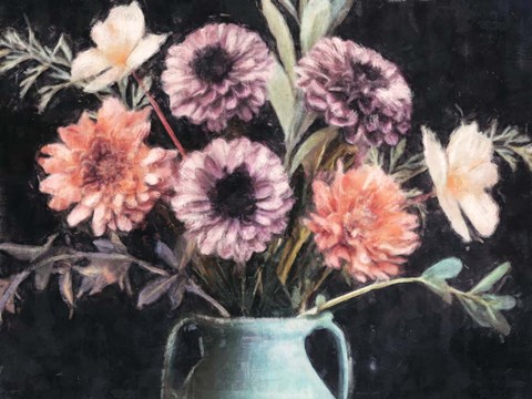 Framed Harvest Floral Print