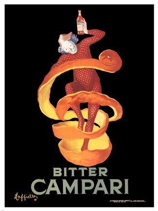 Framed Bitter Campari Print
