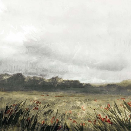 Framed Moody Landscape II Print