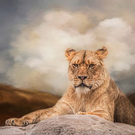 Framed Young and Proud Print