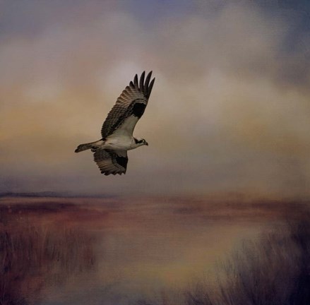 Framed Going Fishing Print