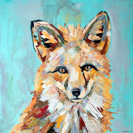 Framed Cadmium Fox Print