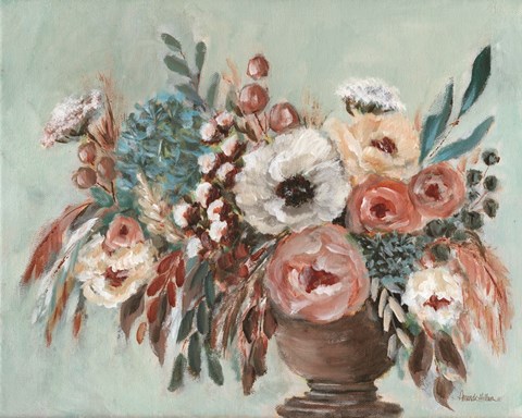 Framed Dusty Blues Print