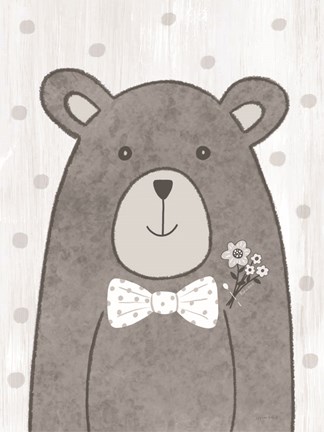 Framed Little Bear Print