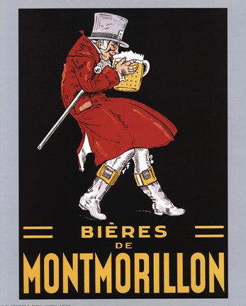 Framed Bieres De Montmorillon Print