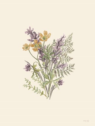 Framed Botanical Mix II Print