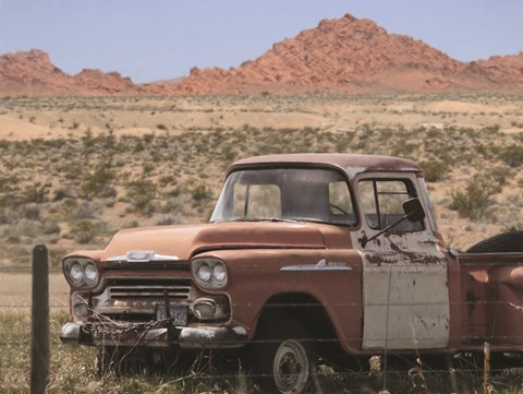 Framed Chevrolet Apache Print