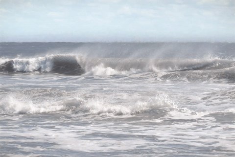 Framed Waves and Spray Print