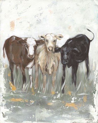 Framed Spring Babies Print