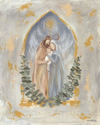 Framed Holy Family Print