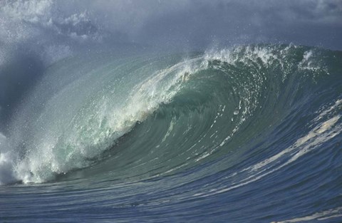 Framed Sea Wave Print