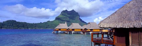 Framed Bora Bora French Polynesia Print