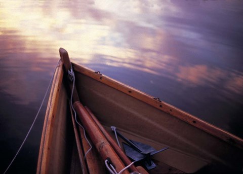 Framed Boat New England Print
