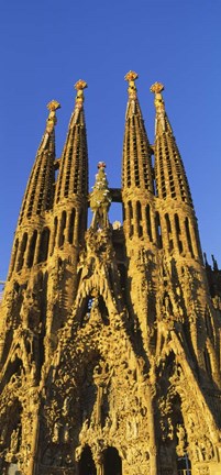 Framed Sagrada Familia, Barcelona Print