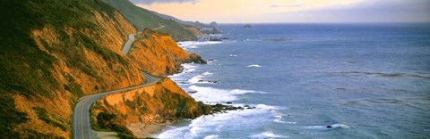 Framed Highway 1 Big Sur Print