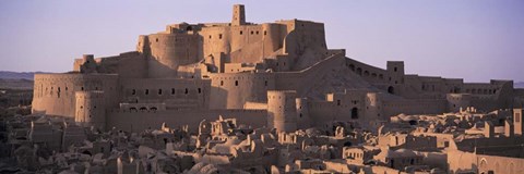 Framed View Of An Ancient Mud City, Arg-E Bam, Iran Print