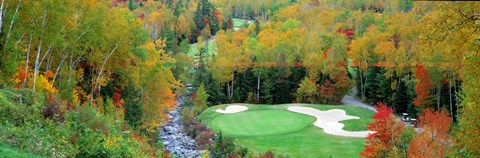 Framed New England Golf Course New England Print