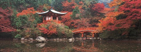 Framed Daigo Shrine Kyoto Japan Print
