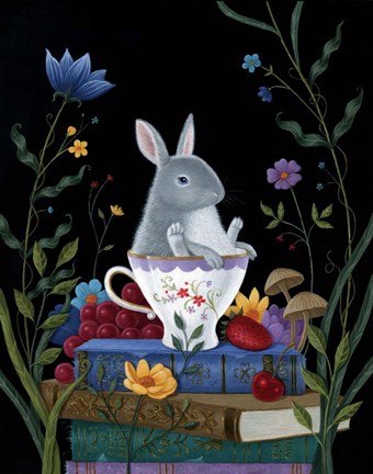 Framed Lily?s Predicament Print