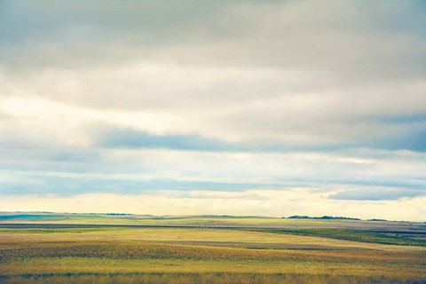 Framed Farmland Plains Print