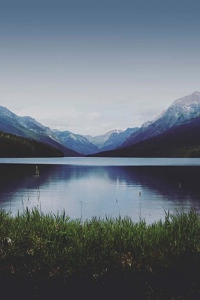 Framed Glacier Shores Print