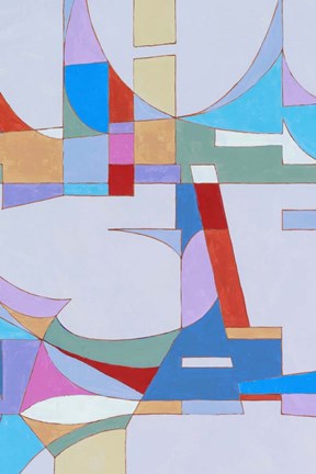 Framed Geometric Print