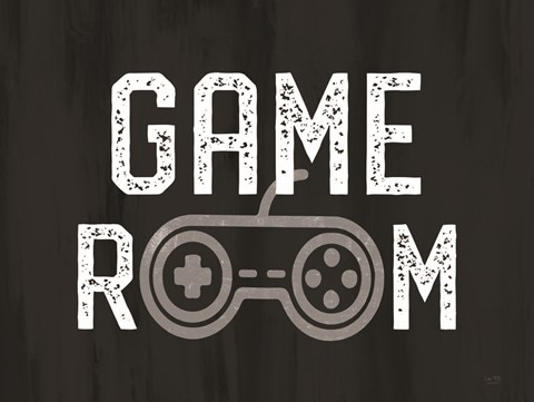 Framed Game Room Print