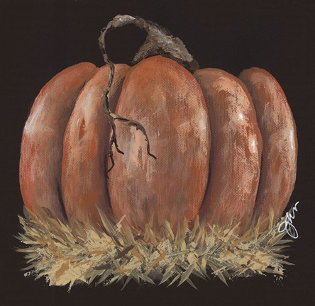 Framed Pumpkin Study Print