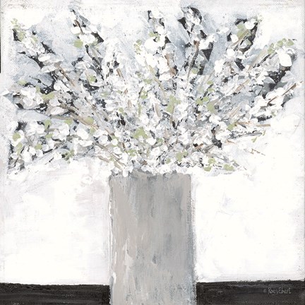 Framed Farmhouse Floral II Print