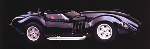 Framed Corvette Lister 327, 1958 Print