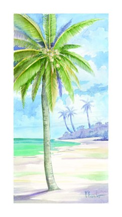 Framed Palm Island I Print