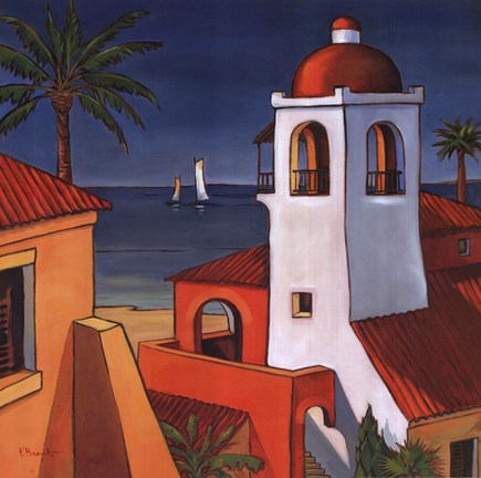 Framed Antigua I Print