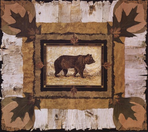 Framed Bear Print