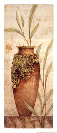Framed Rustic Venetian Urn I Print